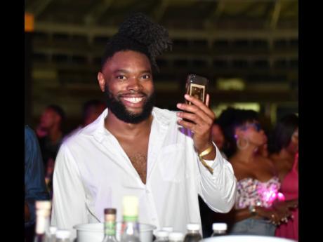 Credit: Kenyon Hemans Entertainer and deejay Brush1 The Road Marshal, had his eye (and camera) on the vibe.