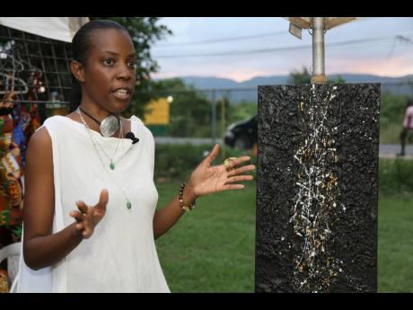 Melissa Preddie speaks about her artwork.
