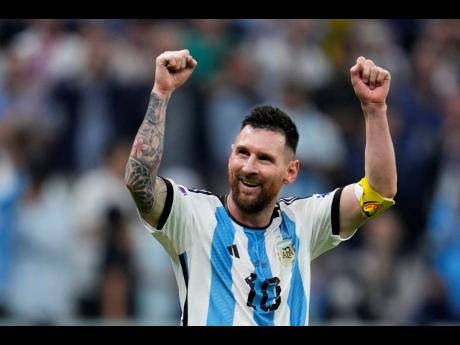 Argentina’s Lionel Messi. 