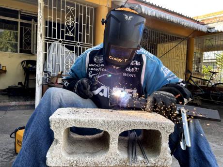 Focused and deep into his craft, recording artiste-turned-welder Craigy T is about to create a different kind of art using fire and steel.