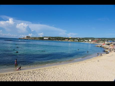Hellshire Beach in St Catherine, which has been experiencing severe erosion over the past years. 