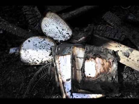 All the youngster’s school supplies, including textbooks, notes and other materials he was using to prepare for the May-June sitting of the Caribbean Secondary Education Certificate exams next year were destroyed.