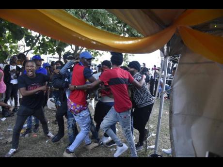 Cameras captured a brawl backstage at Sting 2022 following the show's abrupt end. 