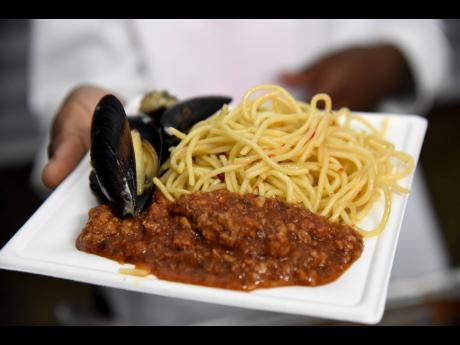 The mussels in garlic white wine sauce from Bella Italia was a must-try.