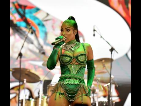 Credit: Kenyon Hemans Shenseea at Sumfest 2022.