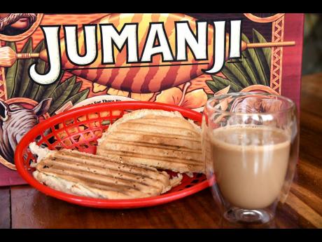 Grab a chicken sandwich while figuring out the quests of Jumanji.