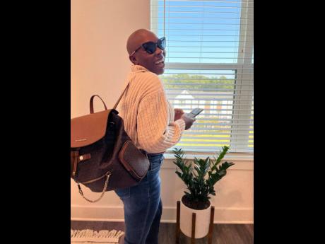 Fresh start symbolism - Nordia Barrett, The Consular Queen went bald six months ago.