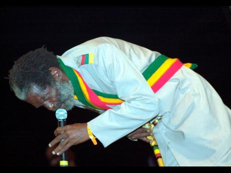 Junior Byles at Rebel Salute 2004, held in January at Port Kaiser in St Elizabeth.
