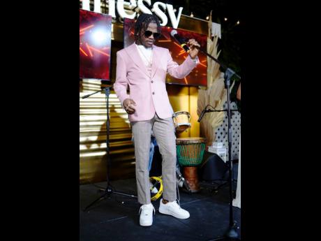 Recording artiste Jahshii provided the entertainment for the night and was well styled while doing so.