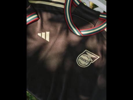 The Grace Wales Bonner-designed Adidas away kit for Jamaica’s national football teams.