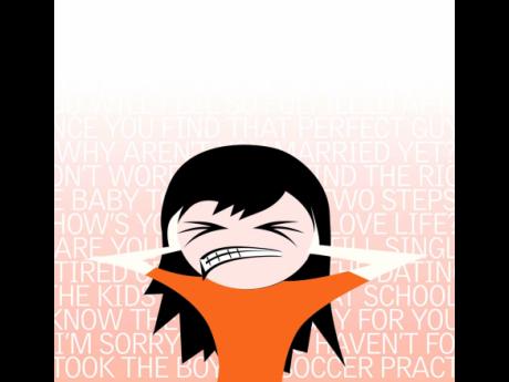 Stop asking illustration