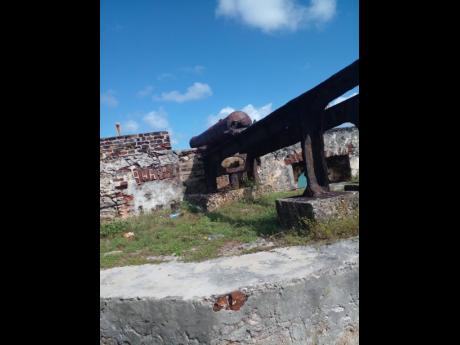 Remains of History – Old Fort in Lucea, Hanover.