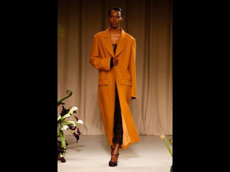 Kai Newman for Jason Wu Fall 2023. 