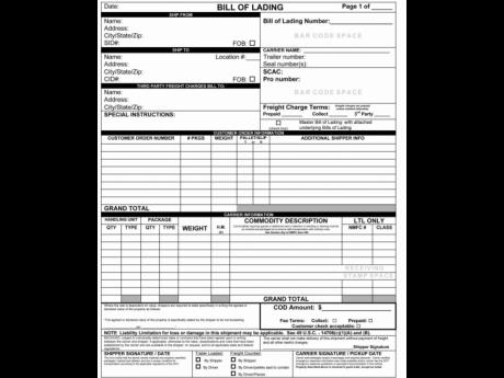 Credit: Contributed Carriers issue approximately 45 million bills of lading annually but only 1.2% are electronic.