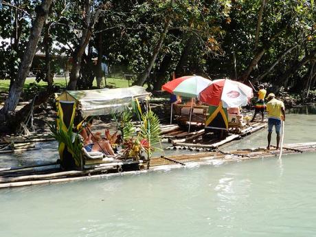 Rafting on the White River.