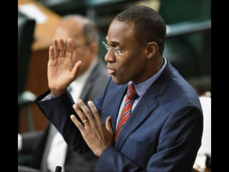 Finance Minister Dr Nigel Clarke.