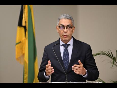 Governor of the Bank of Jamaica, Richard Byles.