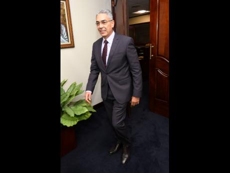 Governor of the Bank of Jamaica, Richard Byles.