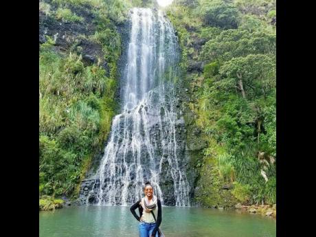 Don’t go chasing waterfalls, they say. But Bennett couldn’t help but take in this majestic beauty in New Zealand.