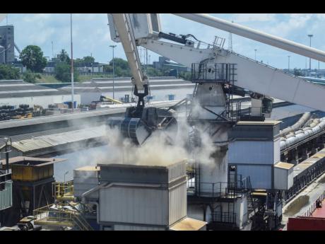 Grain is offloaded from the Eaubonne bulk carrier ship after it docked in the port of Mombasa, Kenya, on November 26, 2022. Senior UN officials hosted Russian envoys in Geneva yesterday in a bid to extend an export agreement amid Moscow’s invasion of Ukr