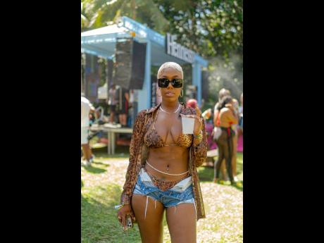 A lover of animal print and all things brunch, Chloe Cephas sticks to her favourites at the VIP Brunch and River Excursion.