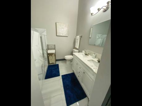 A bathroom invites you to stay longer.