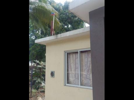 Illegal electricity connection was observed at some of the government-issued houses under the NSHP initiative.