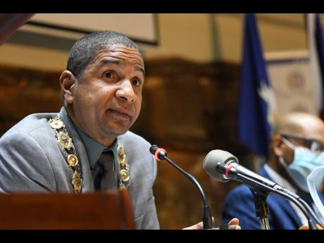Mayor of Kingston Delroy Williams.