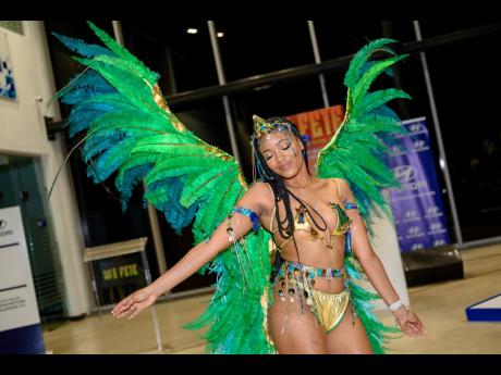 Bringing the right vibes to the lyme is costume queen, Michaela Excell.  