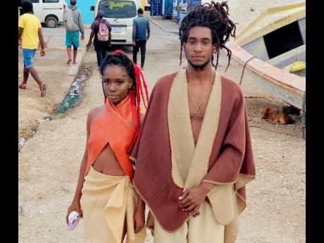 Jonelle and JR in a scene from ‘Everything’.
