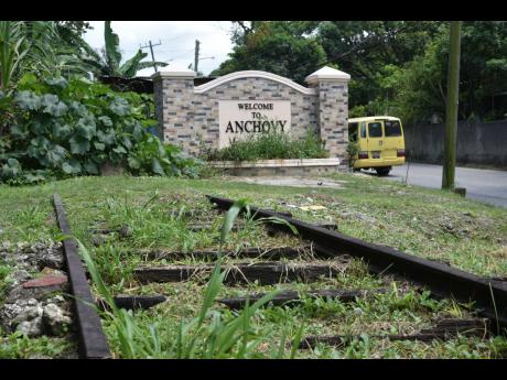 There has been encroachment on the inactive railway lines in sections of St James.