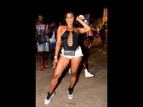 Patron at I Love Soca on Easter Monday.