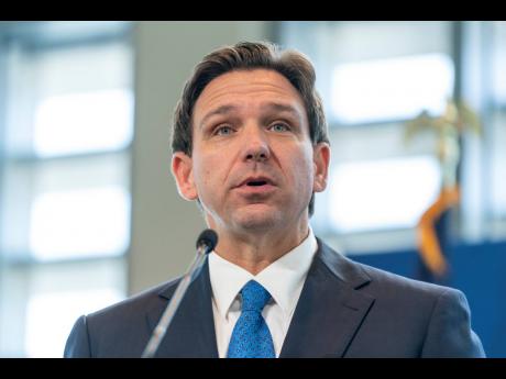 AP 
Governor of Florida, Ron DeSantis.