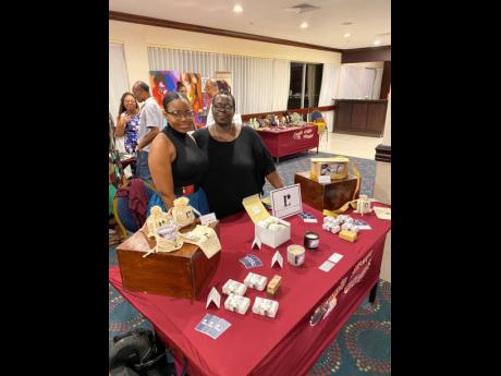 This mother-daughter duo makes handmade soaps and soy candles their business.