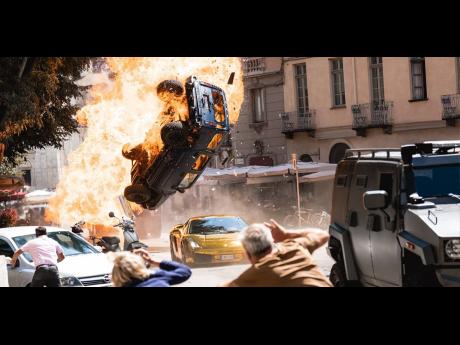 One of many hair-raising scenes in the highly anticipated ‘Fast X’.