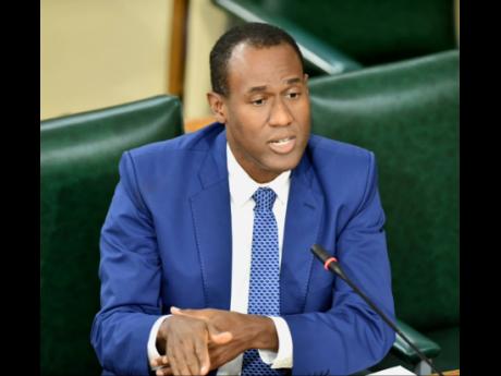 Finance Minister Dr Nigel Clarke