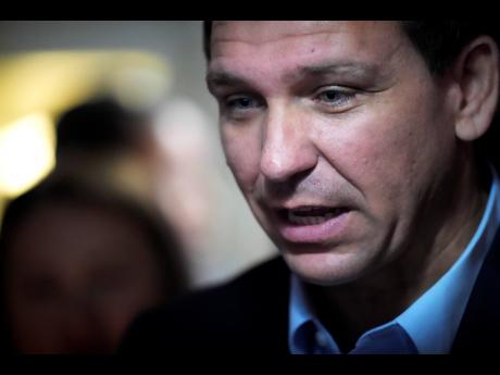 Florida Governor Ron DeSantis. 