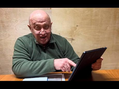 Head of Wagner Group, Yevgeny Prigozhin makes a video statement from an unknown location. 