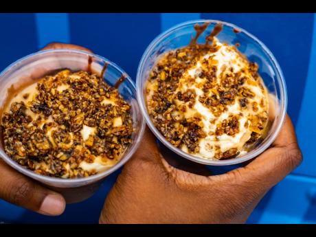 Credit: Contributed Pepsi chocolate pots de creme with coffee granola and vanilla whipped cream.