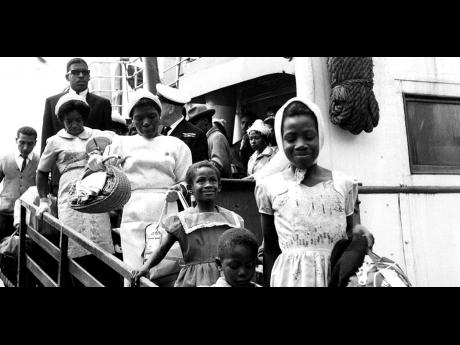 West Indians arriving for a new life in Britain in the years after the Empire Windrush first set sail.
