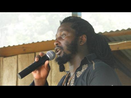 Credit: Contributed Maroon Captain Ras Padam headlines ‘The Indigenous Bun Fyah and Roots Rock Showcase’ on Saturday, June 24, during the 15th annual Charles Town Maroons Conference and Festival.