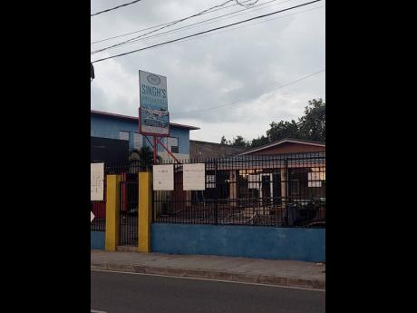 Credit: Andre Williams Singh’s Motors Ltd on Hagley Park Road, St Andrew.