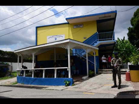 The Merl Grove High School in St Andrew.