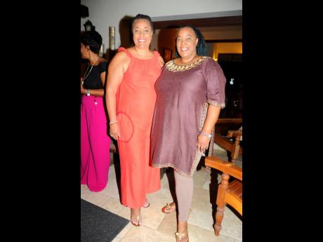 
Sisters Danielle Hickling (left) and Debra Hickling-Gordon are spicing up an already dynamic room. 