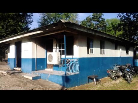 Credit: File The Granville police station in St James which was destroyed by fire.