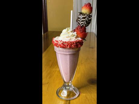 If you are a lover of Lasco, then you will be in heaven sipping this strawberry Lasco milkshake.