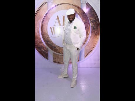 Ewan Simpson, chairman of the Jamaica Reggae Industry Association, looking dapper at the Reggae Sumfest All-White event. 