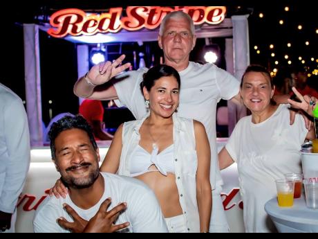 The vibes were immaculate for (from left) Gabriel Williams, Teresa Pinzon, Muller Ralf and Muller-Herfort Laine.