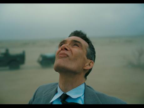Cillian Murphy in a scene from ‘Oppenheimer’.