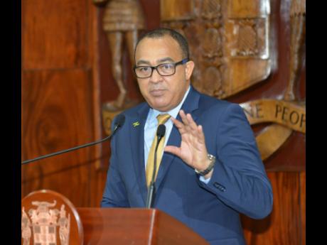 Credit: Kenyon Hemans Dr Christopher Tufton, minister of health and wellness.